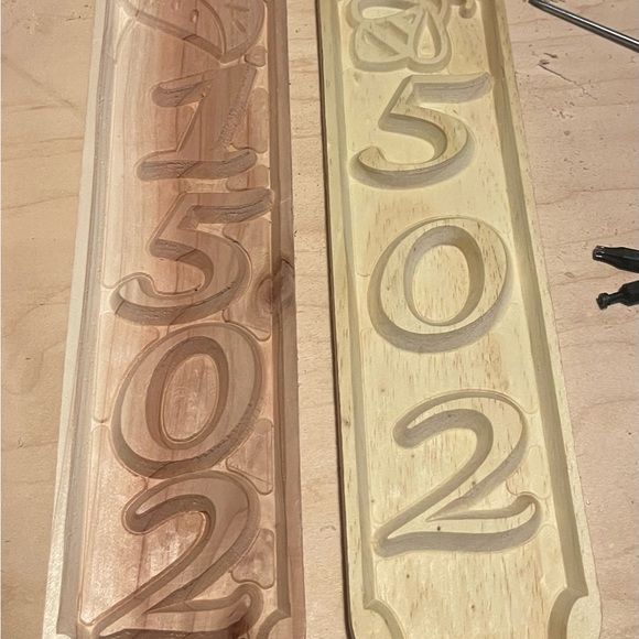 Custom handcrafted Mailbox Signs - Picture 5 of 7